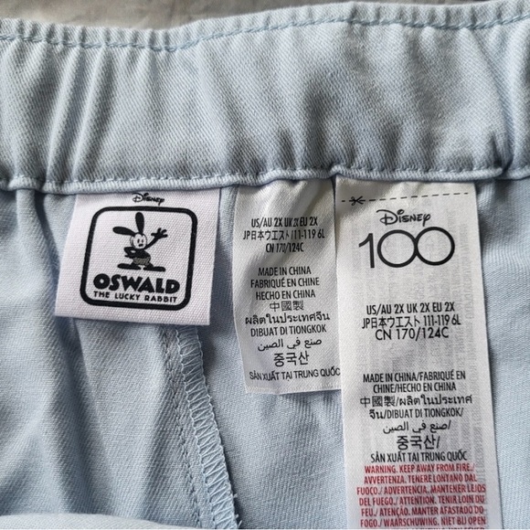 NWT DISNEY Oswald the Lucky Rabbit Shorts for Women – Disney100 size 3XL - Picture 5 of 7